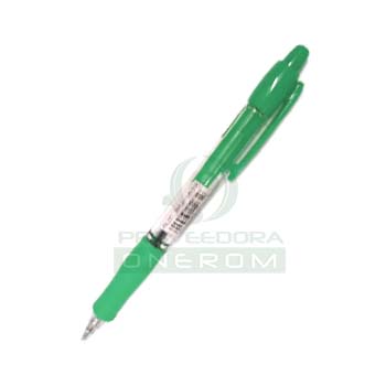 BOLIGRAFO BPGP-10RF VERDE RETRACTIL