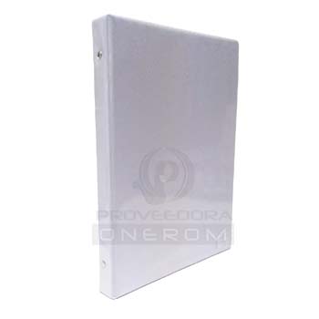 CARPETA 3 ANILLOS OFICIO LOMO3 BLANCO