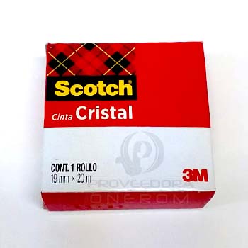 CINTA ADHESIVA 3M CAJA ROJA 19X20