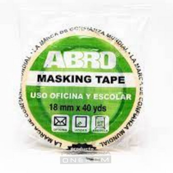 MASKING ABRO 3/4" 18mm x 40 VE (32197)