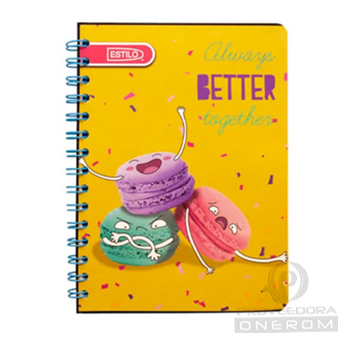 CUADERNO ESPIRAL JUNIOR CUADROS 100 H 8897