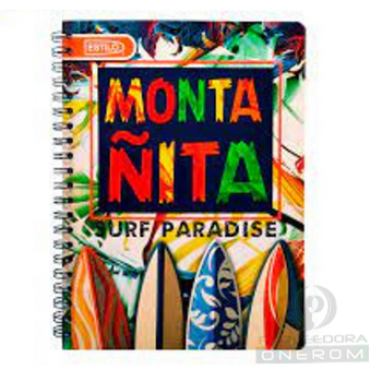 CUADERNO ESPIRAL 4 LINEAS 60 H 8804