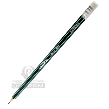 LAPIZ STABILO OTHELLO HB C/BORRADOR SET X4