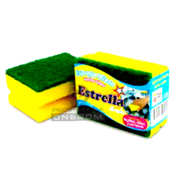 ESPONJA ESTRELLA MIXTA 0134