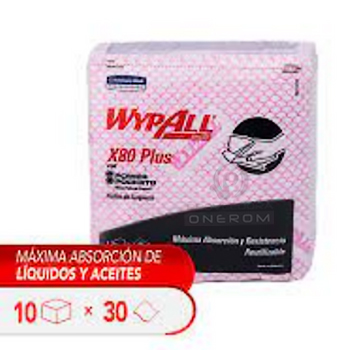 TOALLA WYPALL X-80 ROJO 30243076 KC