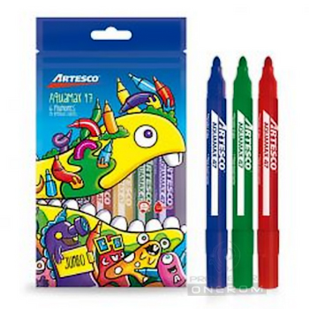 MARCADOR JUMBO AQUAMAX 6COL