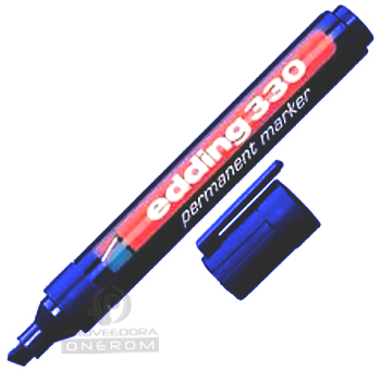 MARCADOR PERMANENTE E-330 AZUL