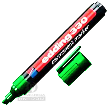 MARCADOR PERMANENTE E-330 VERDE
