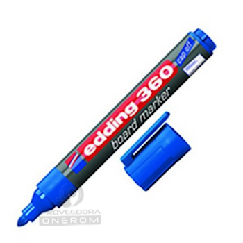 MARCADOR EDDING TIZA LIQUIDA 360 AZUL