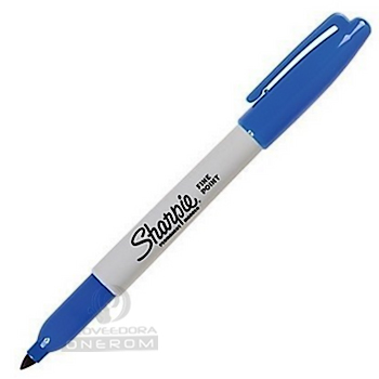 MARCADOR SHARPIE PF AZUL