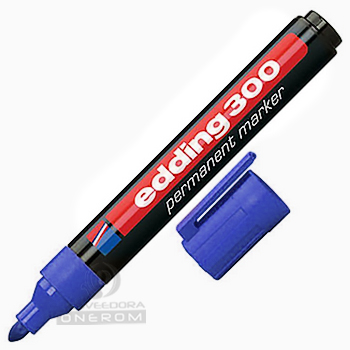 MARCADOR EDDING 300 AZUL