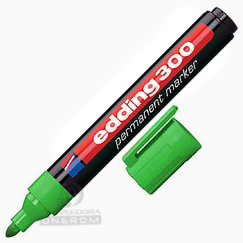 MARCADOR EDDING 300 VERDE