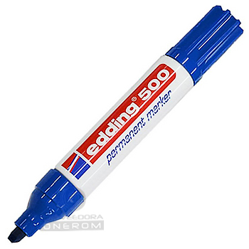 MARCADOR PERMANENT E-500 AZUL