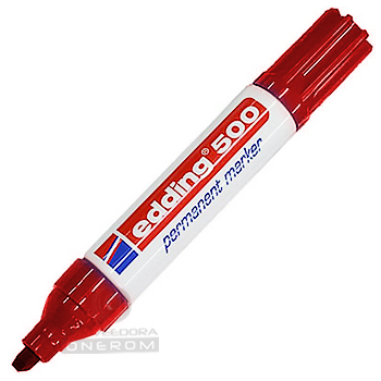 MARCADOR PERMANENT E-500 ROJO