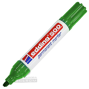 MARCADOR PERMANENT E-500 VERDE