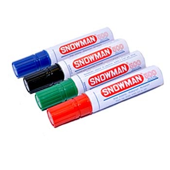 MARCADOR SNOWMAN 500 AZUL