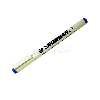 MARCADOR SNOWMAN NP TELA