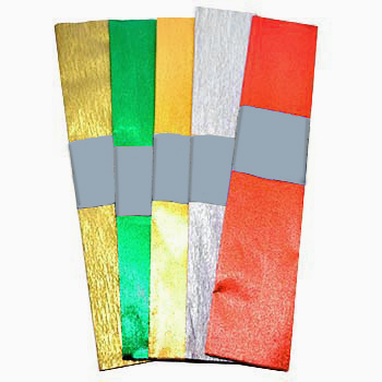 PAPEL CREPE METALIZADO