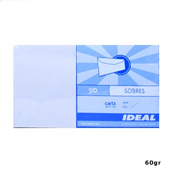 SOBRES CARTA BL.60