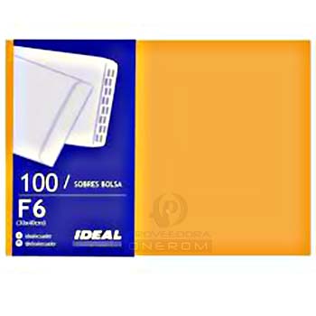 SOBRES MANILA F6 (30x40) PAQTx100