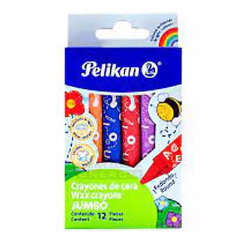 CRAYON PELIKAN X 12 COLORES JUMBO 4498