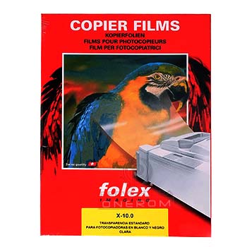 LAMINA ACETATO LASER FOLEX X-10.0 PAQTX100 9590