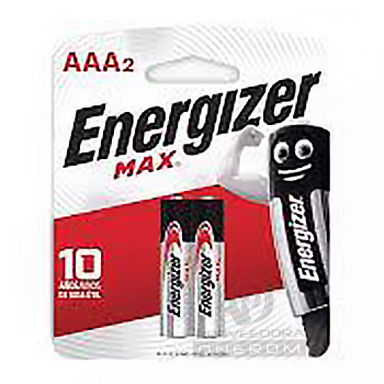 PILA ENERGIZER AAA -2  ALCALINA