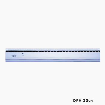 REGLA CHINA ALUMINIO 30CM GRUESA