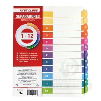 SEPARADOR NORMA 1-12