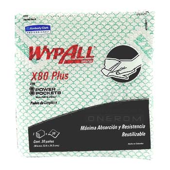 TOALLA WYPALL X-80 VERDE 30228281 KC