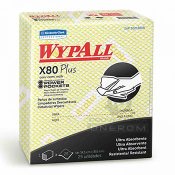 TOALLA WYPALL X-80 AMARILLO 30228270 KC