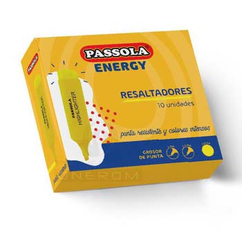 RESALTADOR PASSOLA AMARILLO
