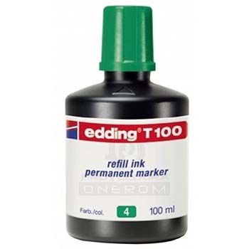 TINTA EDDING PERMANENTE VERDE T-100