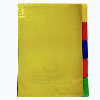 SEPARADOR PLAST-10u AMARILLO