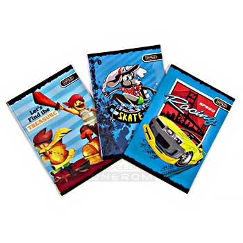 CUADERNO GRAPADO 4 LINEAS 30H A5 1042