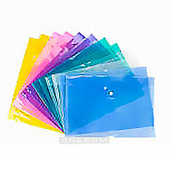 SOBRE PLASTICO A4 CON BROCHE YL975020-1