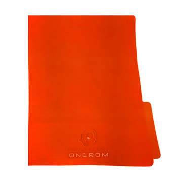 FOLDER PLASTICO OFICIO NARANJA