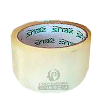 CINTA EMBALAJE ZEUS 48 X 80 TRANSPARENTE