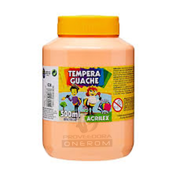 TEMPERA ESCOLAR GUACHE 500ML PIEL 538 050836