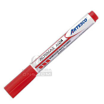 MARCADOR ARTESCO A124 T.L. ROJO