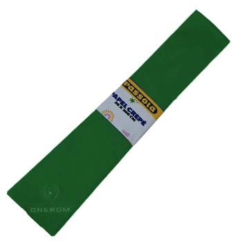 PAPEL CREPE VERDE OSCURO