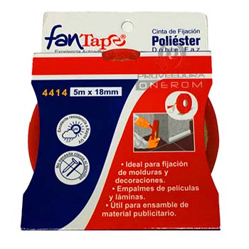 CINTA FANTAPE POLIESTER 5X18MM