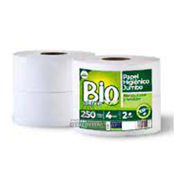 PAPEL HIGIENICO JUMBO BIO 250MTS