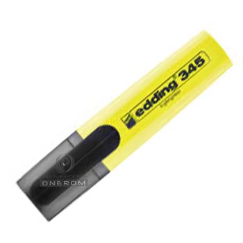 RESALTADOR EDDING E-345 AMARILLO