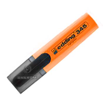 RESALTADOR EDDING E-345 NARANJA
