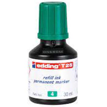 TINTA PERMANENTE T-25 VERDE 30ml.
