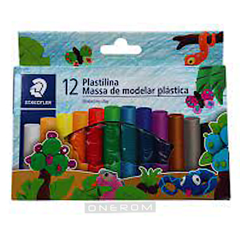 PLASTILINA STAEDTLER 12COL