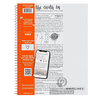 CUADERNO WHITELINES CUADROS 100 HOJAS