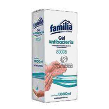 GEL SANITIZANTE FAMILIA 1000ML 80096/80107