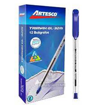 BOLIGRAFO ARTESCO RETRACTIL RETRO AZUL BALL-M